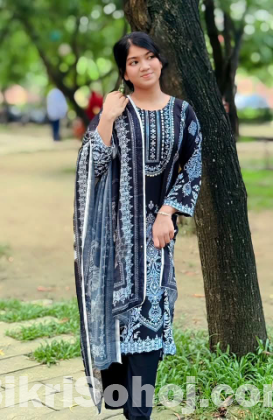 Digital Print Three Piece